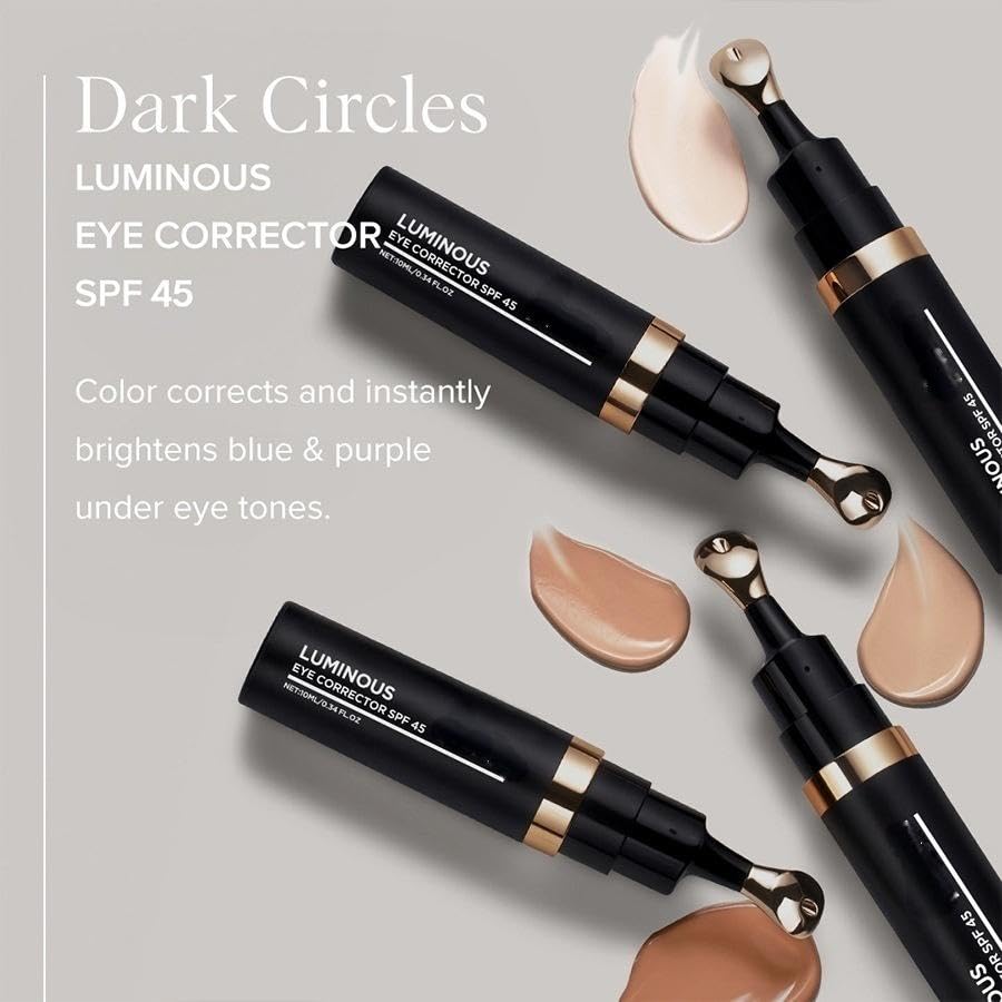 Absolutely Beautiful Under Eye Concealer - Brightens in Seconds, Crease-Proof & Lightweight, Half Pump for Both Eyes?10ml/0.34oz, Under Eye Coverage