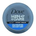 Dove Men+Care Ultra-Hydra Cream with 24 Hour Moisturization, 2.53 FL OZ (Pack of 1).