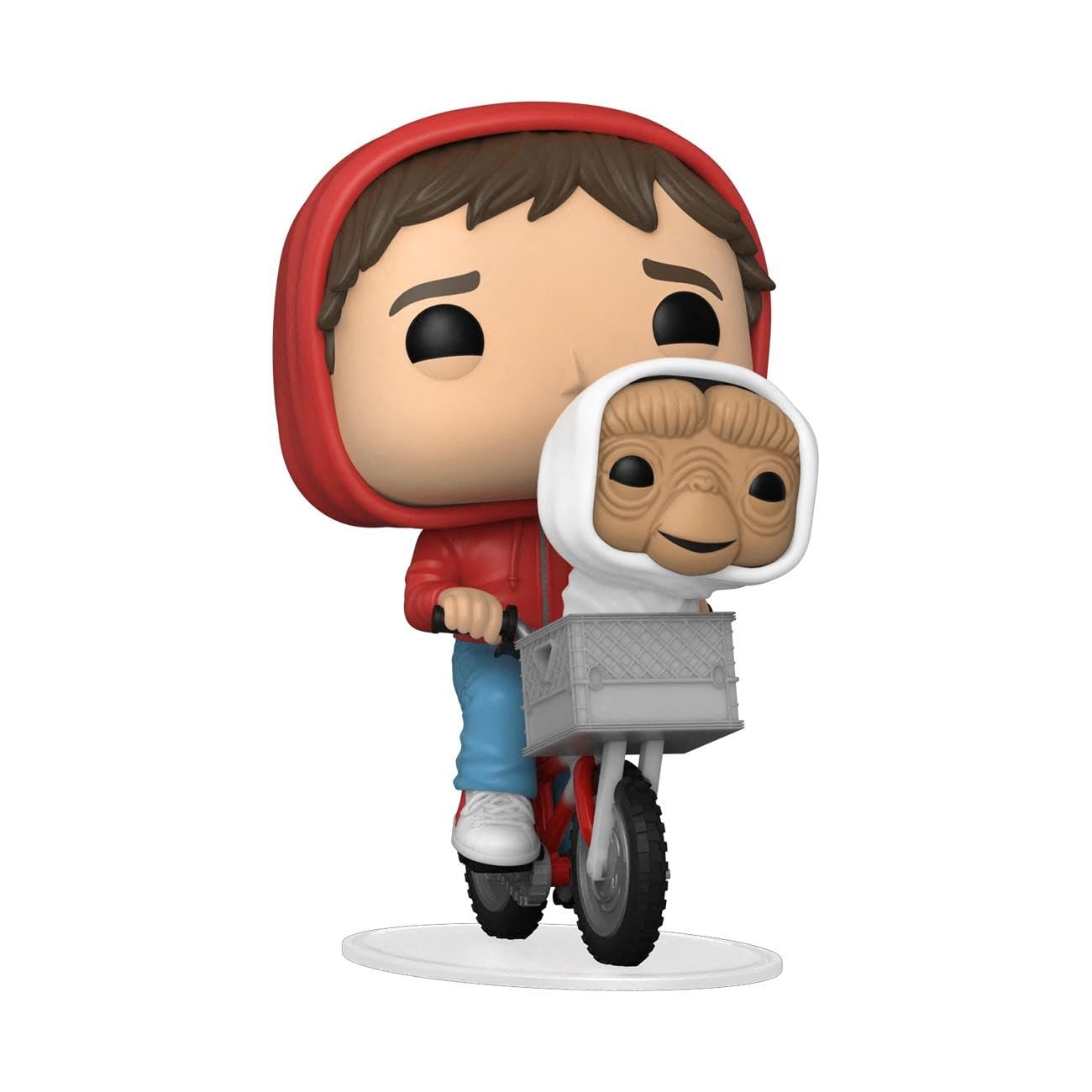 Funko Pop Movies: E.T. The Extra-Terrestrial - Elliott - Elliot with E.T. in Basket, 3.75 Inches - Collectable Vinyl Figure - Gift Idea - Official…