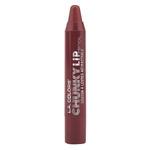 L.A. Colors Chunky Lip Pencil, Cocoa, 0.09 Ounce