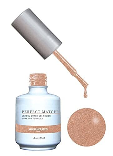 LeChat Perfect Match Gel Polish, Gold Hearted, 0.5 Ounce (PMS166) Beauty & Personal Care LECHAT