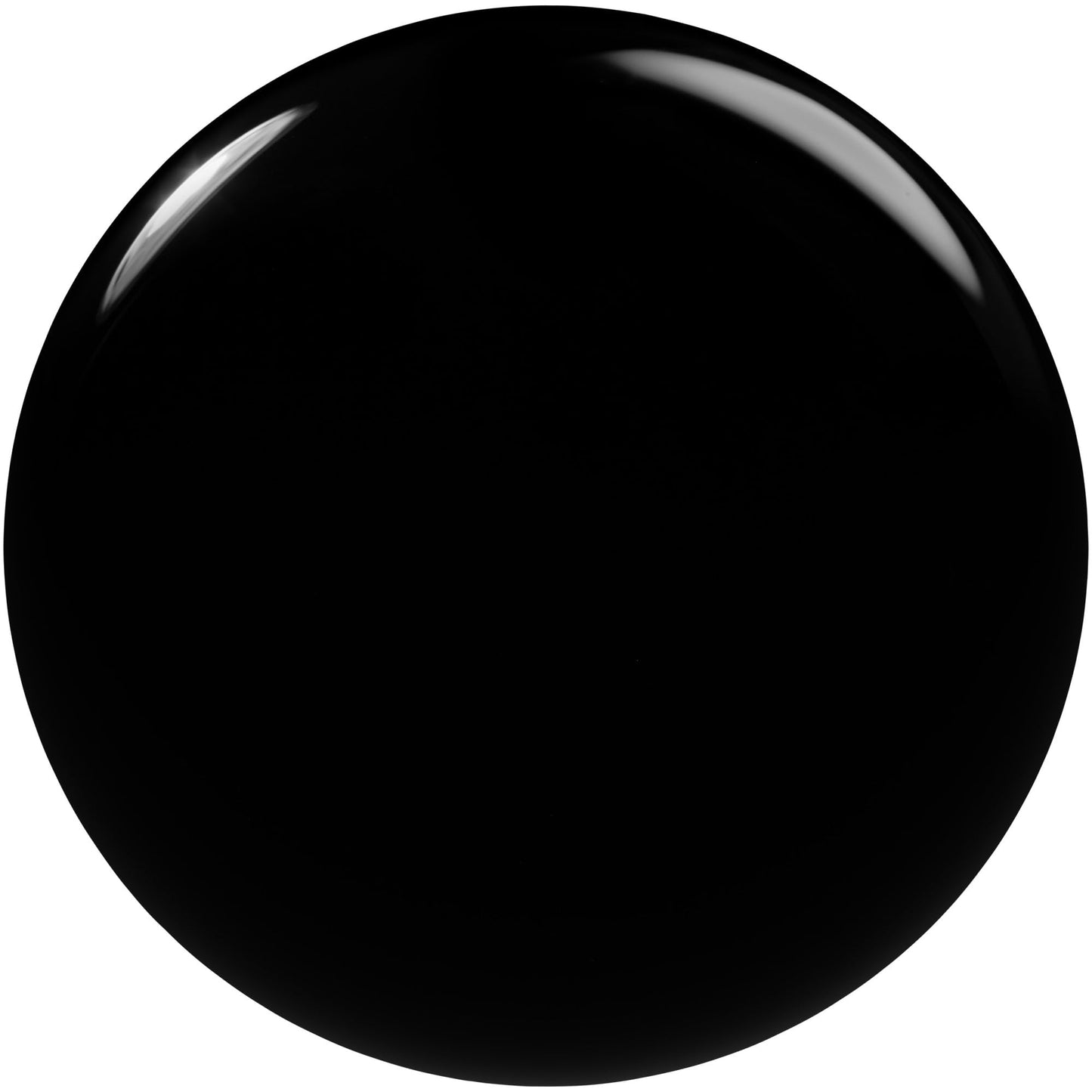 essie Salon-Quality Nail Polish, 8-Free Vegan, Jet Black, Licorice, 0.46 fl oz