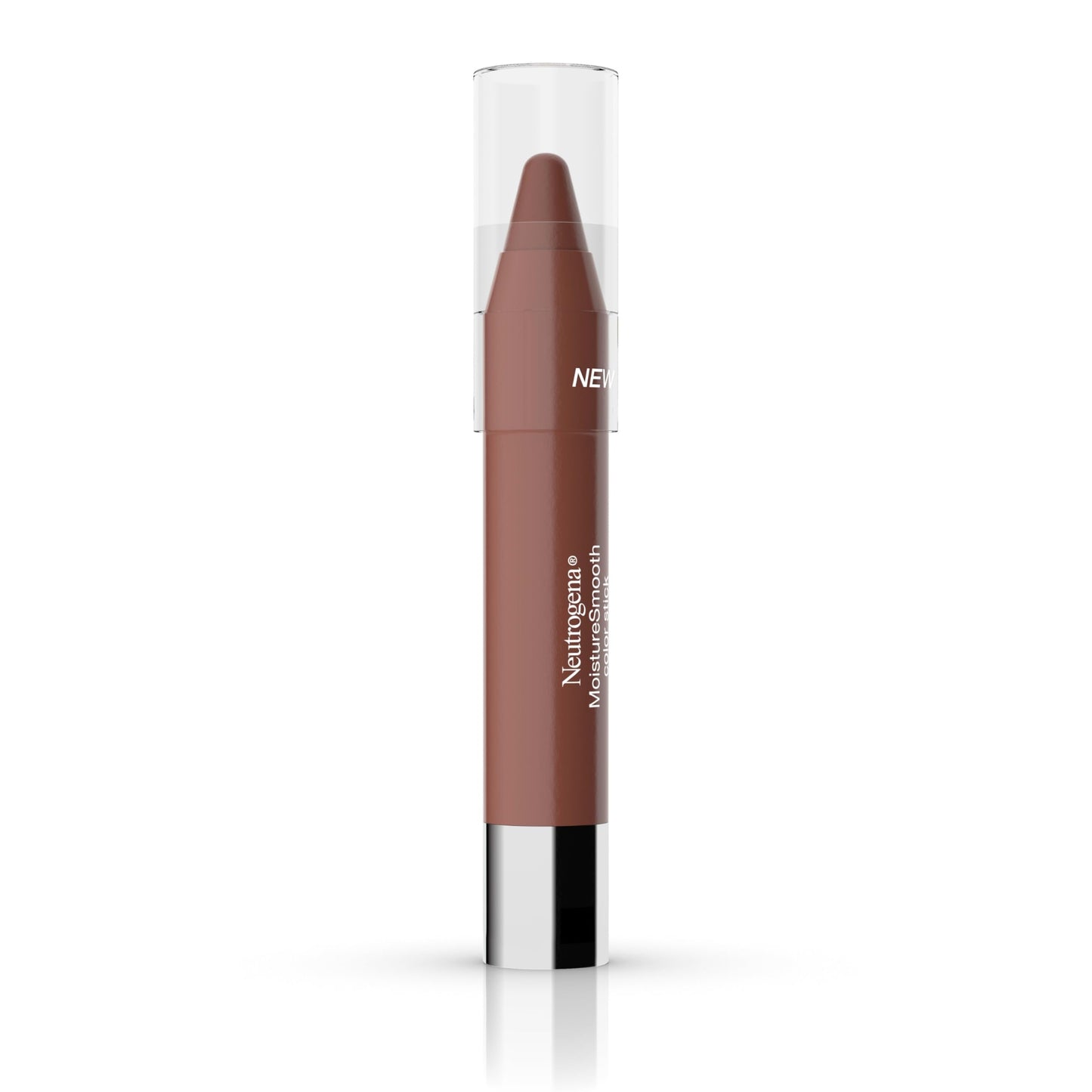 Neutrogena MoistureSmooth Color Stick for Lips, Moisturizing and Conditioning Lipstick with a Balm-Like Formula, Nourishing Shea Butter and Fruit