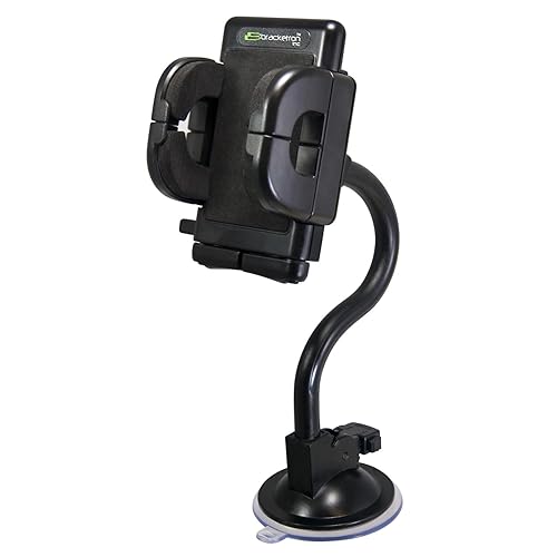 Bracketron Universal Grip-iT Rotating Windshield Car Mount Phone Holder Cradle Hands Free iPhone X 8 Plus 7 SE 6s 6 5s 5 4 Samsung Galaxy S9 S8 S7 S6…