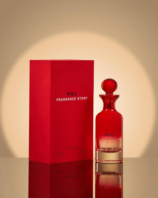 KILL by Fragrance Story - Men’s Eau de Parfum - Bold Red Bottle - Apple, Sage, Vetiver & Tonka Bean - Long Lasting Cologne for Men Beauty & Personal Care FRAGRANCE STORY
