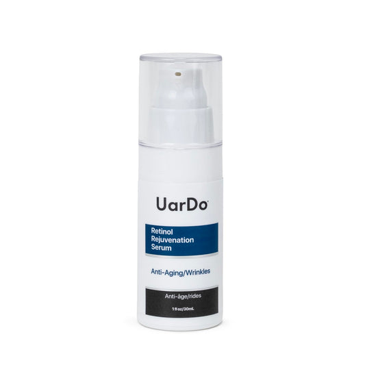 Uardo Retinol Rejuvenation Serum 1 Fl Oz/ 30 ml - usn102 | Smooth Lines & Wrinkles | With Hyaluronic Acid | Moisturizing for the Skin | For Face