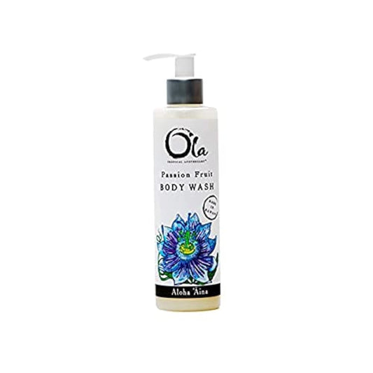 Tropical Apothecary Ola Passion Fruit Body Wash with Pure Tropical Oils and Plant Extracts - 8 Fl Oz Beauty & Personal Care Tropical Apothecary