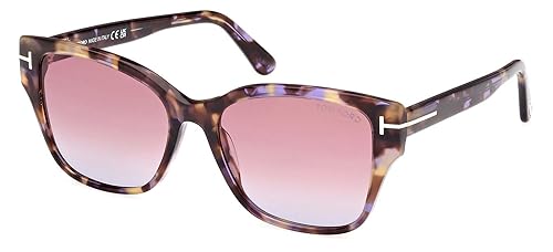 Tom Ford ELSA FT 1108 Violet Havana/Brown Violet Shaded 55/17/140 women Sunglasses