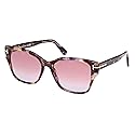 Tom Ford ELSA FT 1108 Violet Havana/Brown Violet Shaded 55/17/140 women Sunglasses