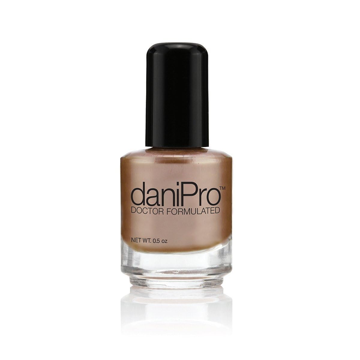 daniPro Doctor Formulated Nail Polish Babe It's You-Pearlescent Mocha Fingernail Polish & Toenail Polish, 0.5 oz with Undecylenic Acid, Biotin Beauty & Personal Care daniPro