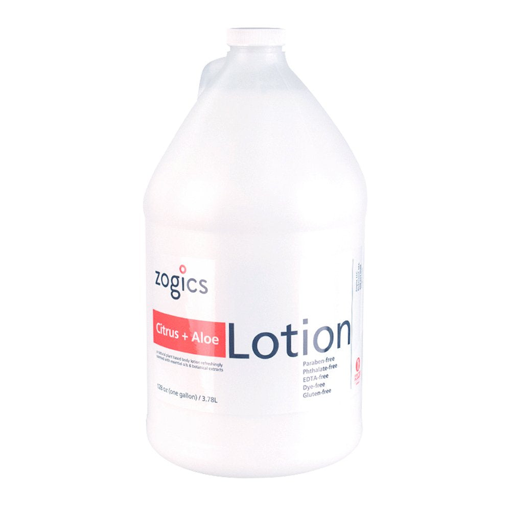 Zogics Moisturizing Body Lotion, Hydrating Body Lotion for Women and Men, Nourishing Formula Made with Essential Oils, Great for Refillable Lotion