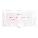 Kiara Sky C Curve XXL Nail Tip Case (500 Tips in 10 Sizes) (Square Clear) Beauty & Personal Care KIARA SKY