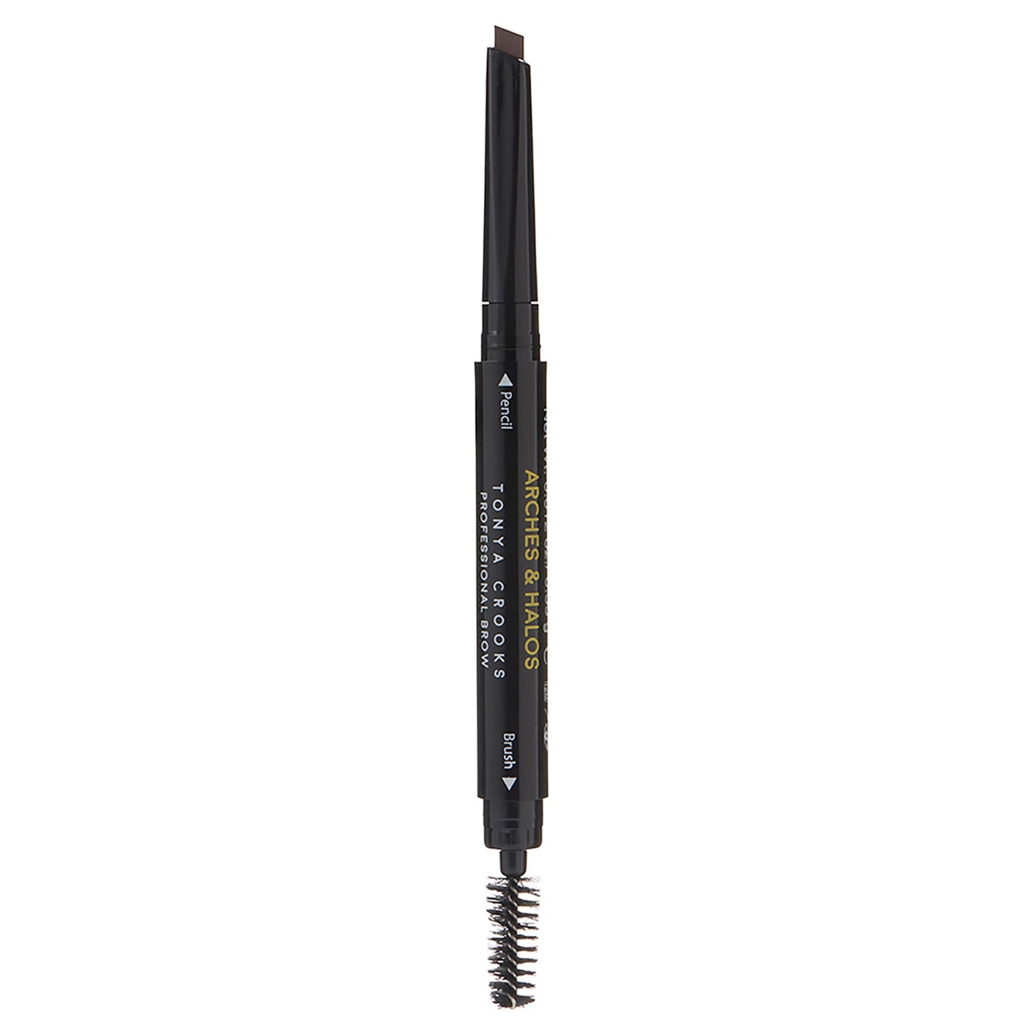 Arches and Halos Microfiber Tinted Brow Mousse - Richly Pigmented Eyebrow Shaper - Water Resistant Filler Pen - Vegan - Espresso - 0.11 oz