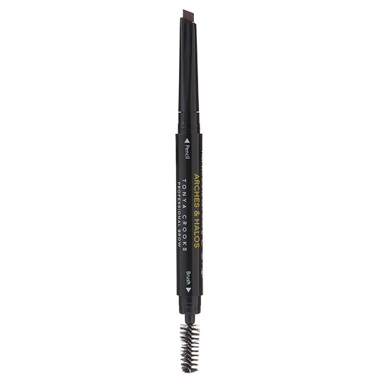 Arches and Halos Microfiber Tinted Brow Mousse - Richly Pigmented Eyebrow Shaper - Water Resistant Filler Pen - Vegan - Espresso - 0.11 oz