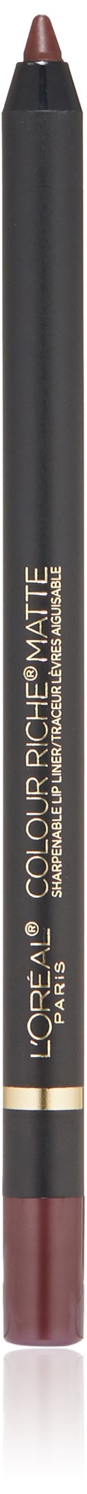 L'Oreal Paris Colour Riche Matte Lip Liner, Curiosity Killed the Matte, 0.04 oz.