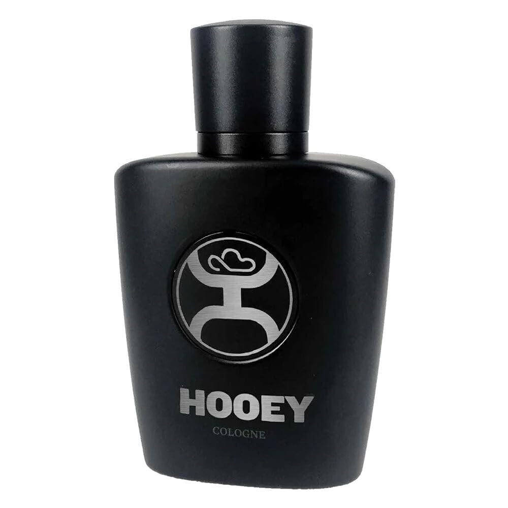 HOOEY Cologne Gift Set for Men - Includes 3.4 oz Cologne, 0.33 oz Travel Spray & 4 oz Soap - Rugged Masculine Long Lasting Scent with Leather,