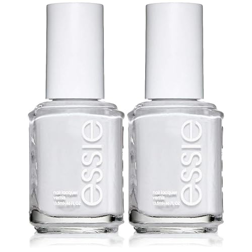 essie nail polish, blanc, white nail polish, 0.46 fl. oz, 2 count Beauty & Personal Care essie