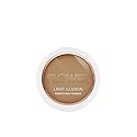 FLOWER Beauty By Drew Barrymore Light Illusion Perfecting Powder - Powder Foundation + Setting Powder for Makeup - Medium Buildable Coverage - Natural