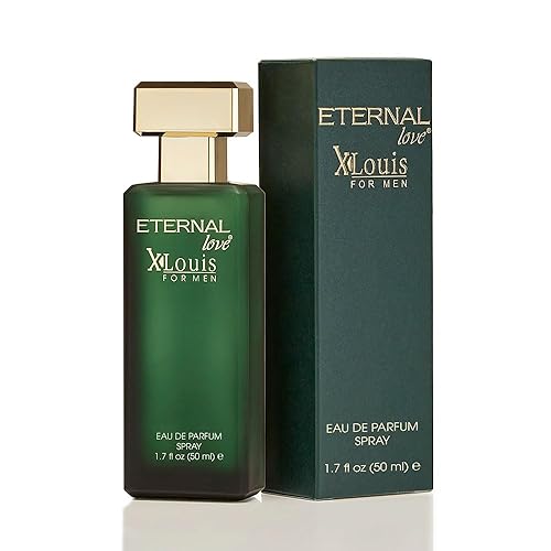 Eternal Love X-Louis for Men - Long Lasting Eau de Parfum Spray 50ml - Premium Fresh Fragrance with Cedarwood & Amber - Sophisticated Scent