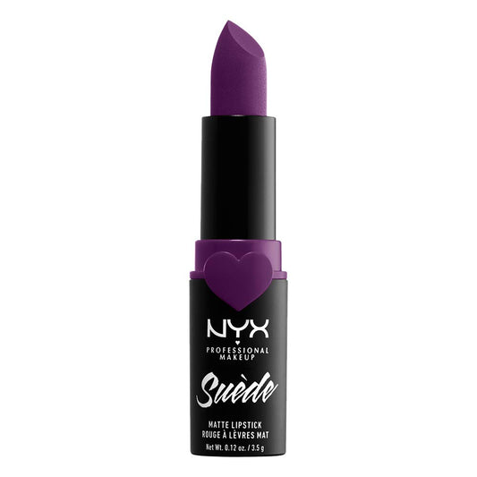 NYX PROFESSIONAL MAKEUP Suede Matte Lipstick, Vegan Formula - Stfu (Magenta) Beauty & Personal Care NYX PROFESSIONAL MAKEUP