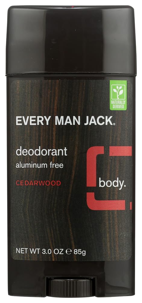 Every Man Jack Deodorant Aluminum Free, Cedarwood 3 oz (Pack of 4) Beauty and Personal Care Every Man Jack