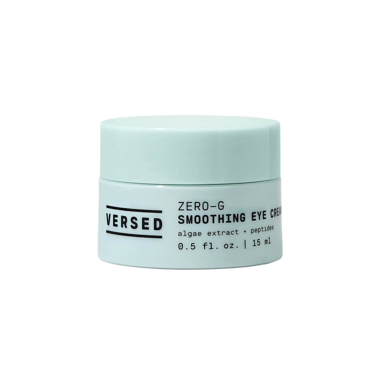 Versed Zero-G Smoothing Eye Cream - Smoothing Algae Extract, Firming Peptides and Deeply Moisturizing Olive Oil - Vegan Eye Cream For Wrinkles