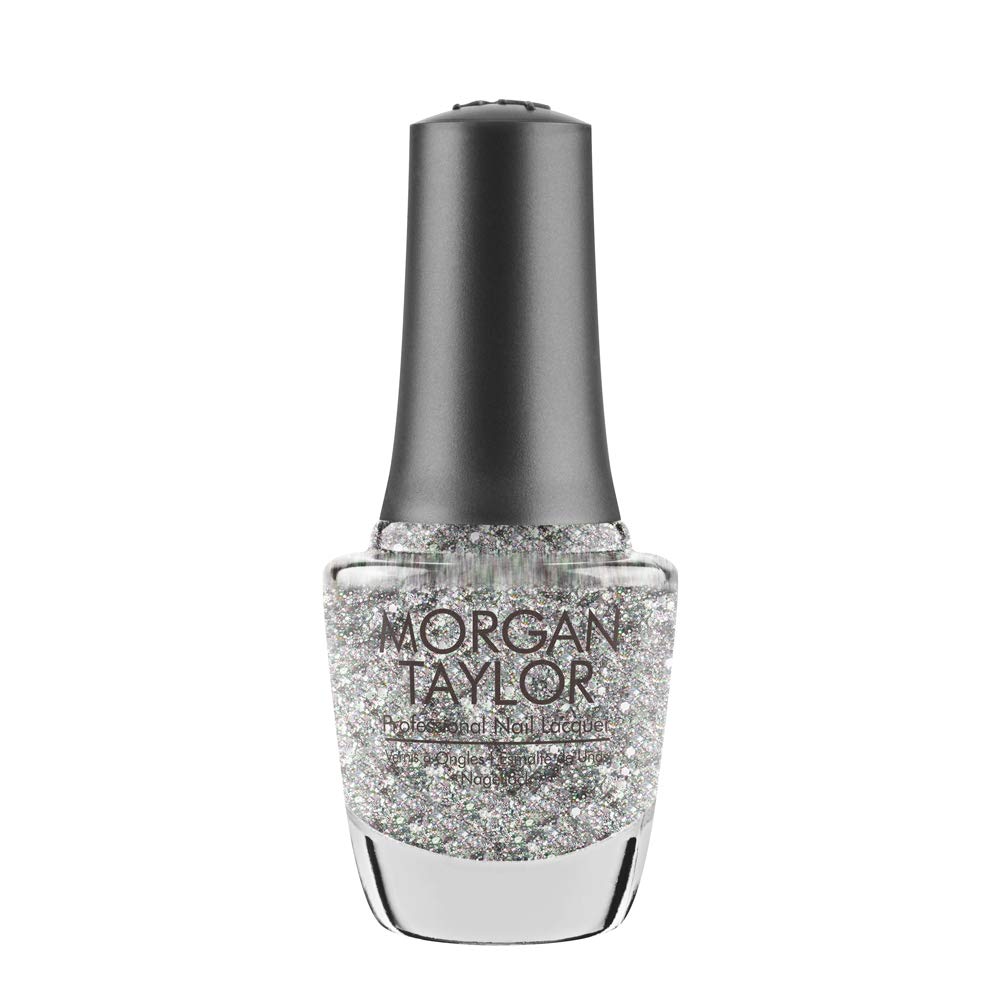 Morgan Taylor Nail Lacquer (Am I Making You Gelish?) Silver Professional Lacquer, Vibrant, Chip-Resistant, Fast-Drying, Long-Lasting, High-Shine Beauty & Personal Care Morgan Taylor