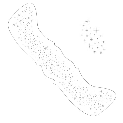 Makeup Glitter Speckle Patches for Face | Waterproof Speckles Patches Decor,Face Glitter Makeup Speckle,Safe and Harmless Makeup Tool