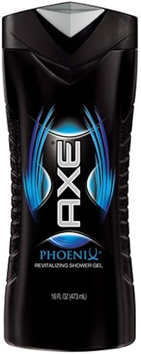Axe Revitalizing Shower Gel, Phoenix 16 oz (Pack of 8)