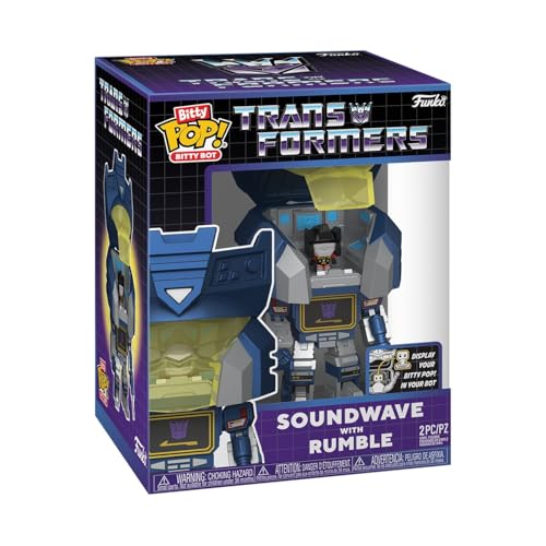 Funko Pop! Bitty Bots: Transformers - Soundwave with Rumble