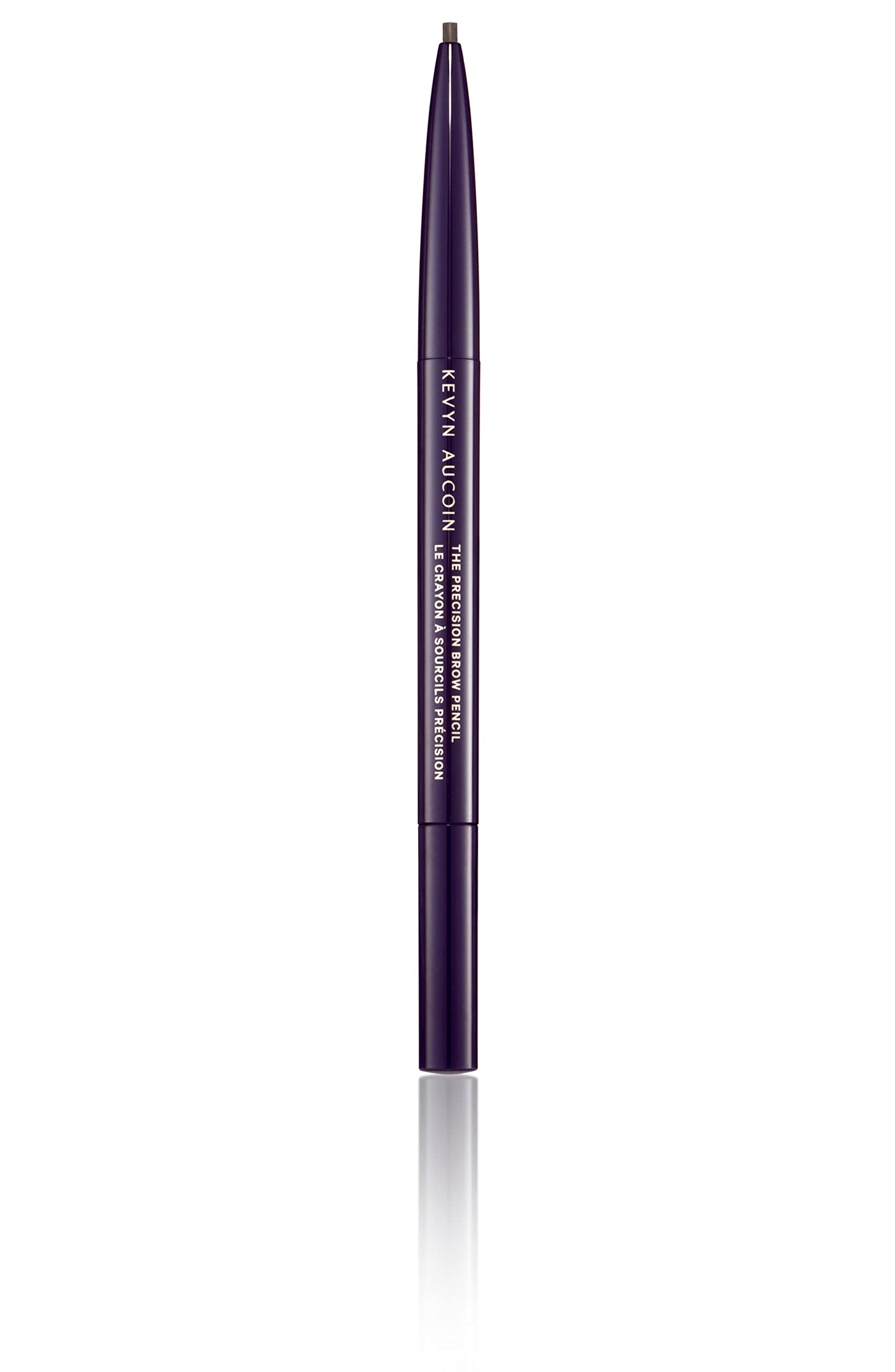 Kevyn Aucoin The Precision Brow Pencil, Dark Brunette: Ultra slim, thin and strong. Retractable plus spoolie brush. Pro makeup artist go to. Sculpt