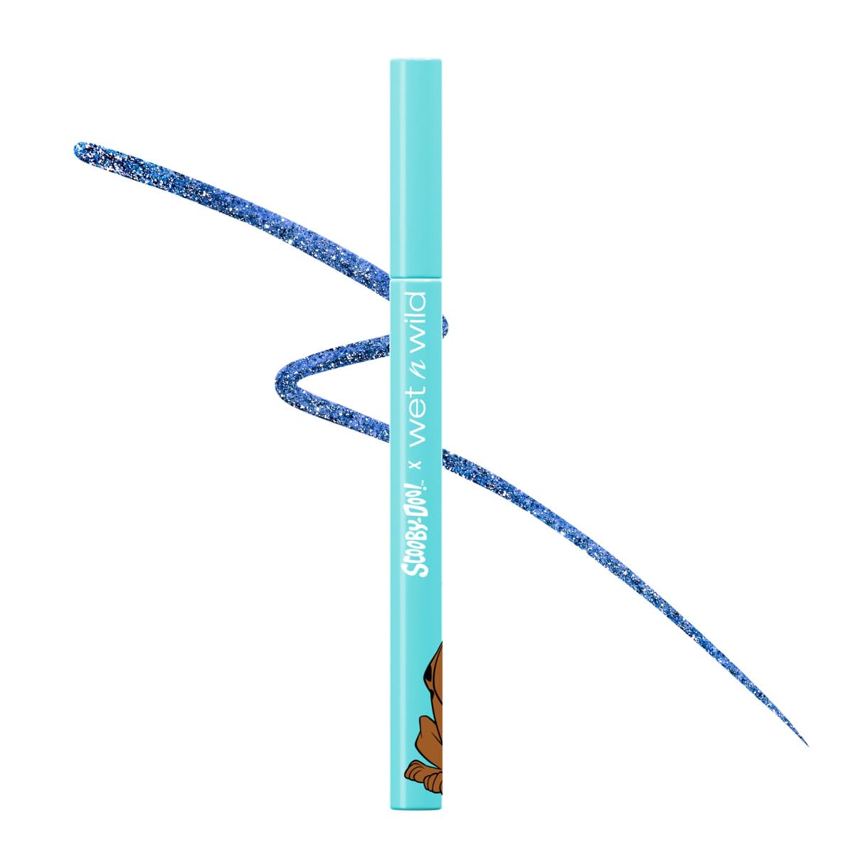 wet n wild Scooby Doo Old School Swag Shimmer Liquid Eyeliner - Glitter-Infused Formula for Bold Eye Looks, Easy Glide Precision Tip, Cruelty-Free