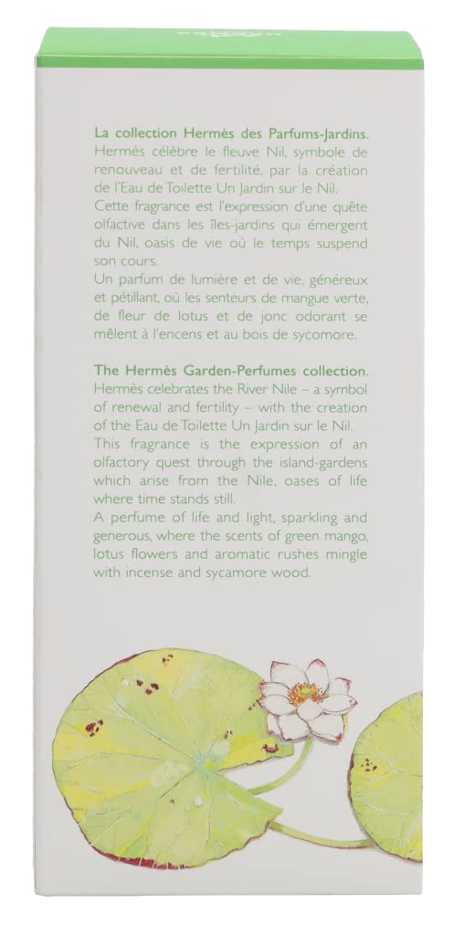 Un Jardin Sur Le Nil by Hermes 3.3 oz Eau de Toilette Spray
