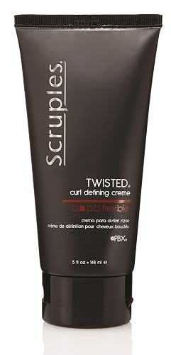 Scruples Twisted Curl Cream - Conditioning & Styling Hair Cream - Curly Hair Products for Women & Men - Helps Define & Control Frizz - Dries Without