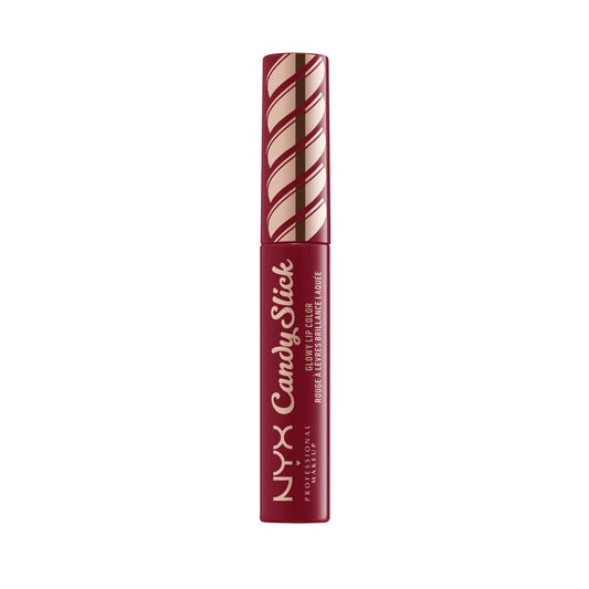 NYX PROFESSIONAL MAKEUP Candy Slick Glowy Lip Color Gloss - Single Serving (Wine Red) Beauty & Personal Care NYX PROFESSIONAL MAKEUP