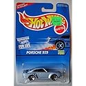 Hot Wheels LT. Blue Porsche 959 Collector #591 Razor Wheel Coolest to Collect Card