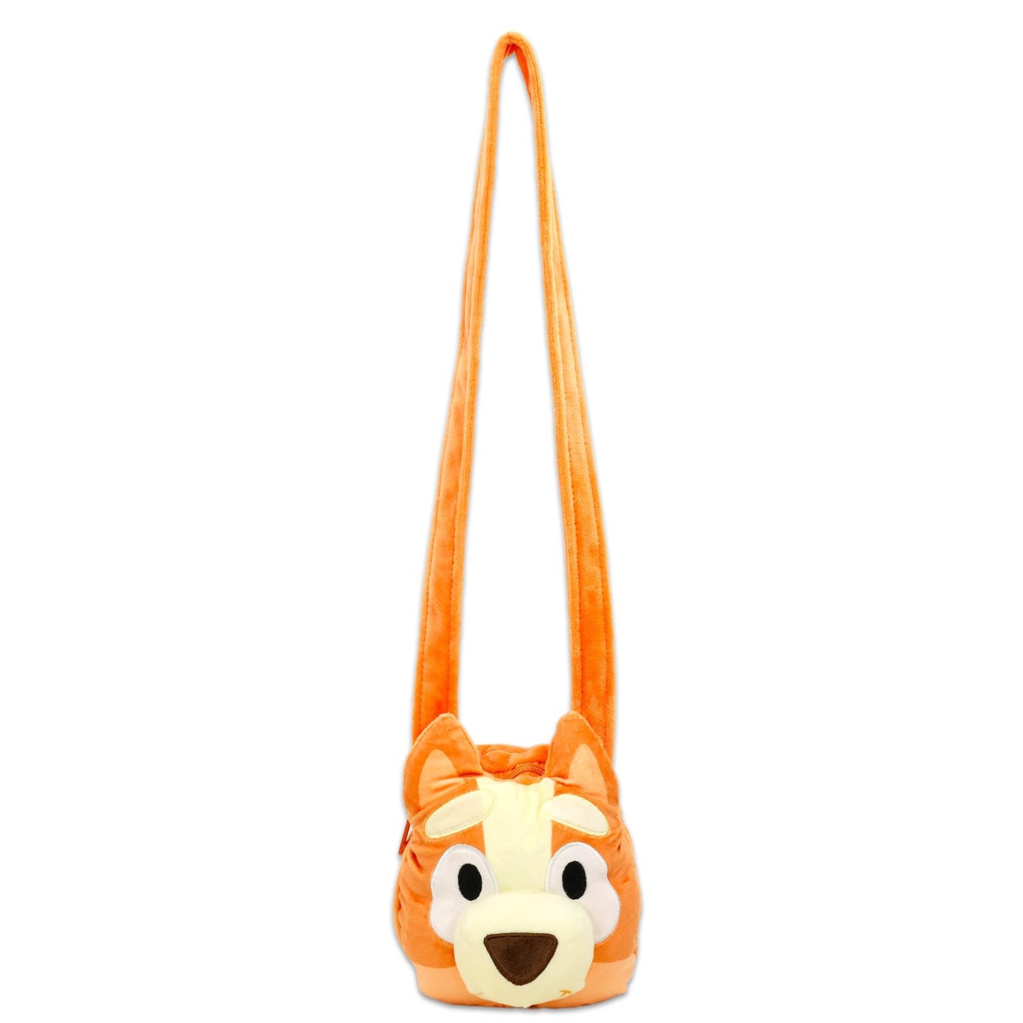 Bingo Plush Crossbody Purse Set - Bluey Mini Purse Bundle of Plushie Crossbody Bag for Girls Plus Stickers, More | Bluey and Bingo Bags for Kids