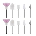 10 Pieces Nail File Replacement Head Refills for Perfect Finishing and Well Touch Salon Nails Electronic Nail File and Full Manicure