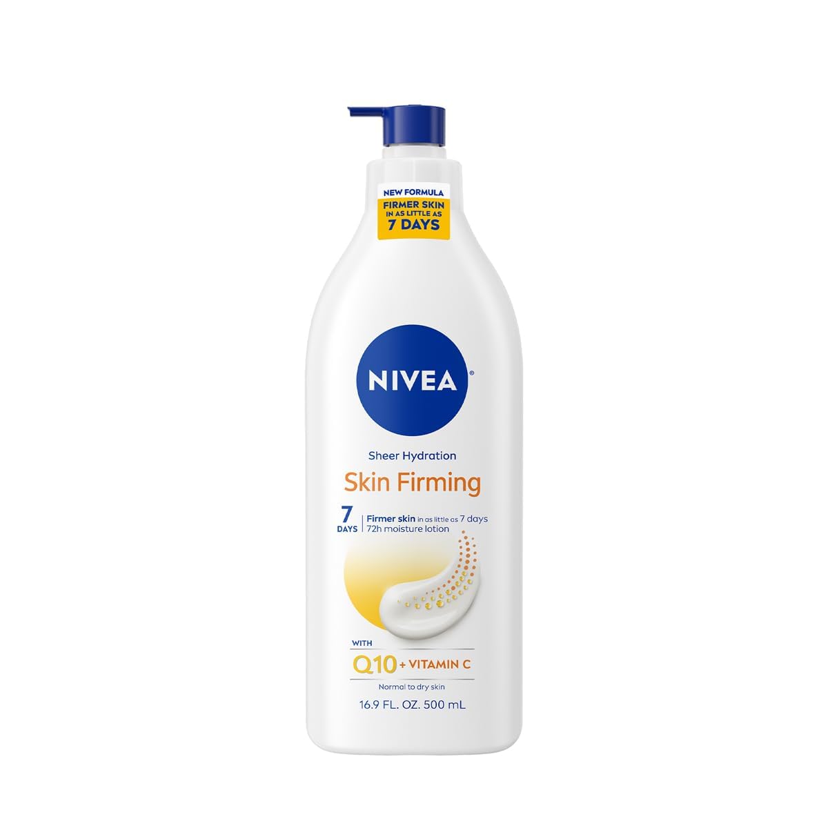 NIVEA Skin Firming Hydration Body Lotion 16.9 oz (Pack of 8)