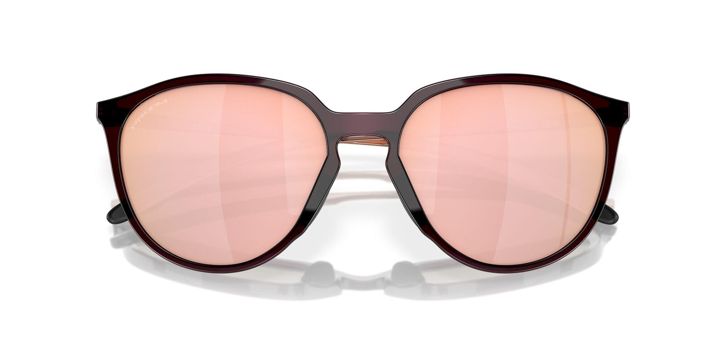 Oakley OO9288 Sielo Sunglasses, Crystal Raspberry/Prizm Rose Gold, 57 mm