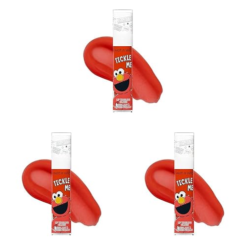 wet n wild Sesame Street Happy To Be Me Lip Gloss, Hydrating Jojoba Oils & Vitamin E, Lightly Tinted with Mirror-Like Shine, Cruelty-Free - Fun-Sized
