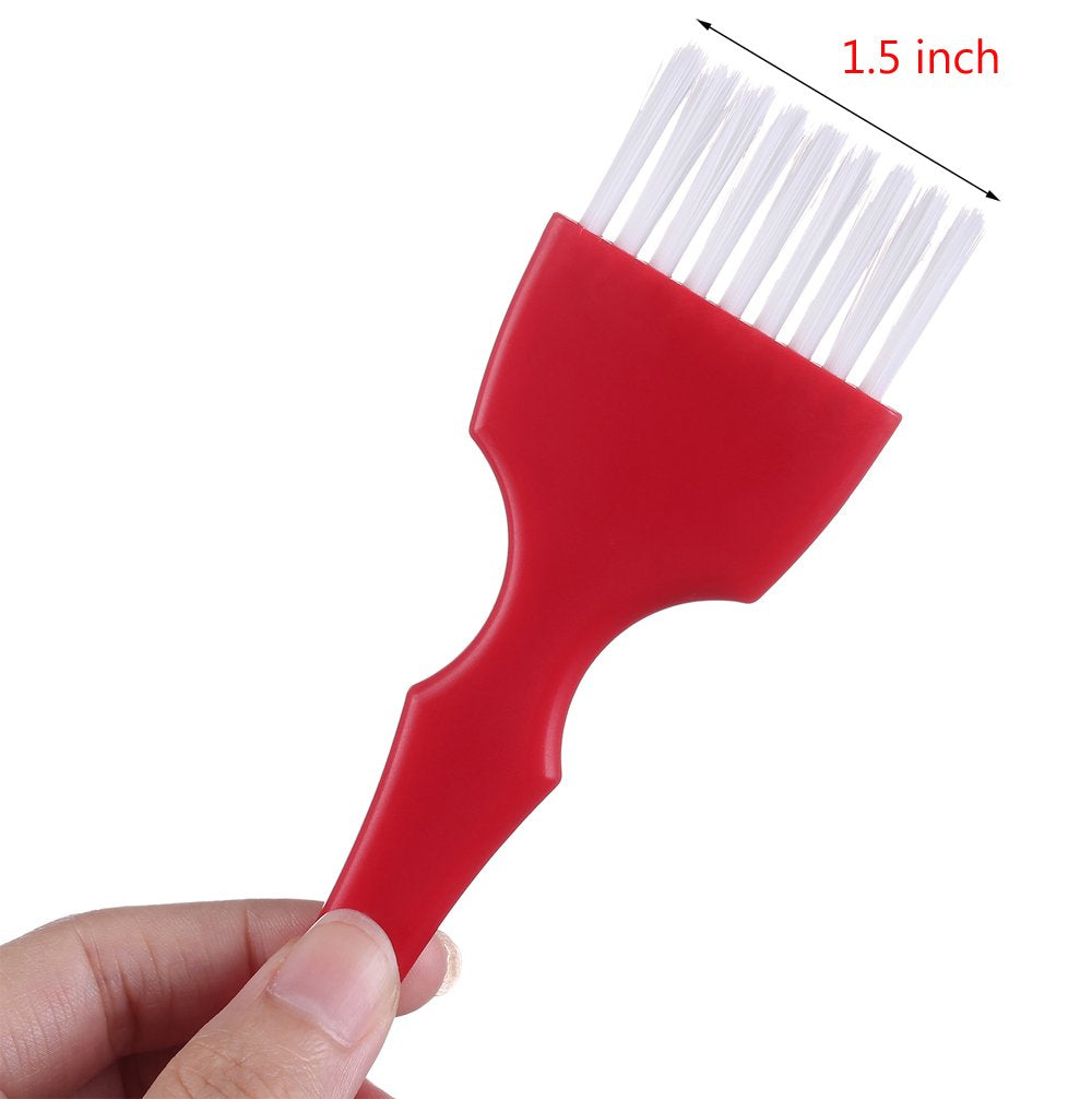 PERFEHAIR Hair Dye Brush Kit Coloring Tint Applicator Brushes Set-7 Rainbow Colors