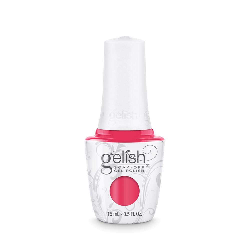 Gelish Soak-Off Gel Polish - 15mL TPO-Free, Long-Lasting, Vibrant Color, Professional Quality, High Shine, Chip-Resistant (Passion)