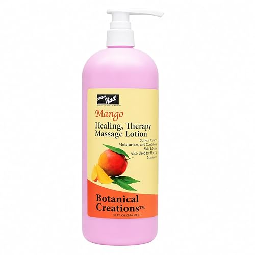PRO NAIL - Healing Therapy Massage Lotion - Professional Pedicure, Body and Hot Oil Manicure, Infused with Natural Oils, Vitamins, Panthenol and Amino