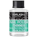 Karlash Professional Nail Polish Thinner 0.5 oz - Restore thick and sticky nail polish (1 Piece)