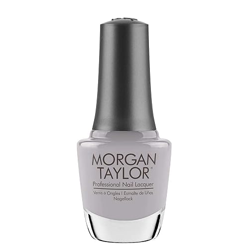 Morgan Taylor Nail Lacquer (Cashmere Kind Of Gal) Silver Professional Lacquer, Vibrant, Chip-Resistant, Fast-Drying, Long-Lasting, High-Shine, Perfect Beauty & Personal Care Morgan Taylor