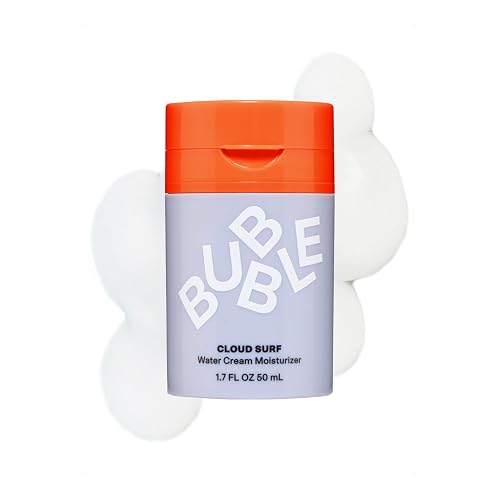Bubble Skincare Cloud Surf Water Cream Moisturizer - Mattifying & Hydrating Moisturizer for Oily Skin - Lightweight Travel Face Moisturizer to Help