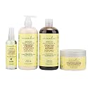 Premium Jamaican Black Castor Oil 4-in-1 Hair Repair Set - Sulfate-Free Shampoo, Conditioner, Leave-In & Serum - Deep Moisture & Strength for Curly