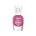 Sally Hansen Good. Kind. Pure. Nail Polish | Plant-Based, Vegan, 16-Free Formula | Opaque, Shiny | 290 Peony Origins | Deep Pink Nail Color
