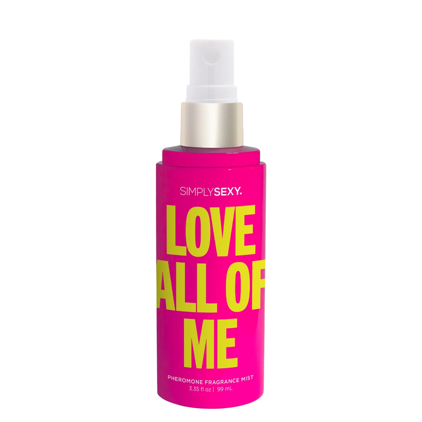 Simply Sexy Affirmations Love All of Me Pheromone Body Mist for Women - Fruity Gourmand Scent with Notes of Fresh Tropical, Mandarin and Tangerine -